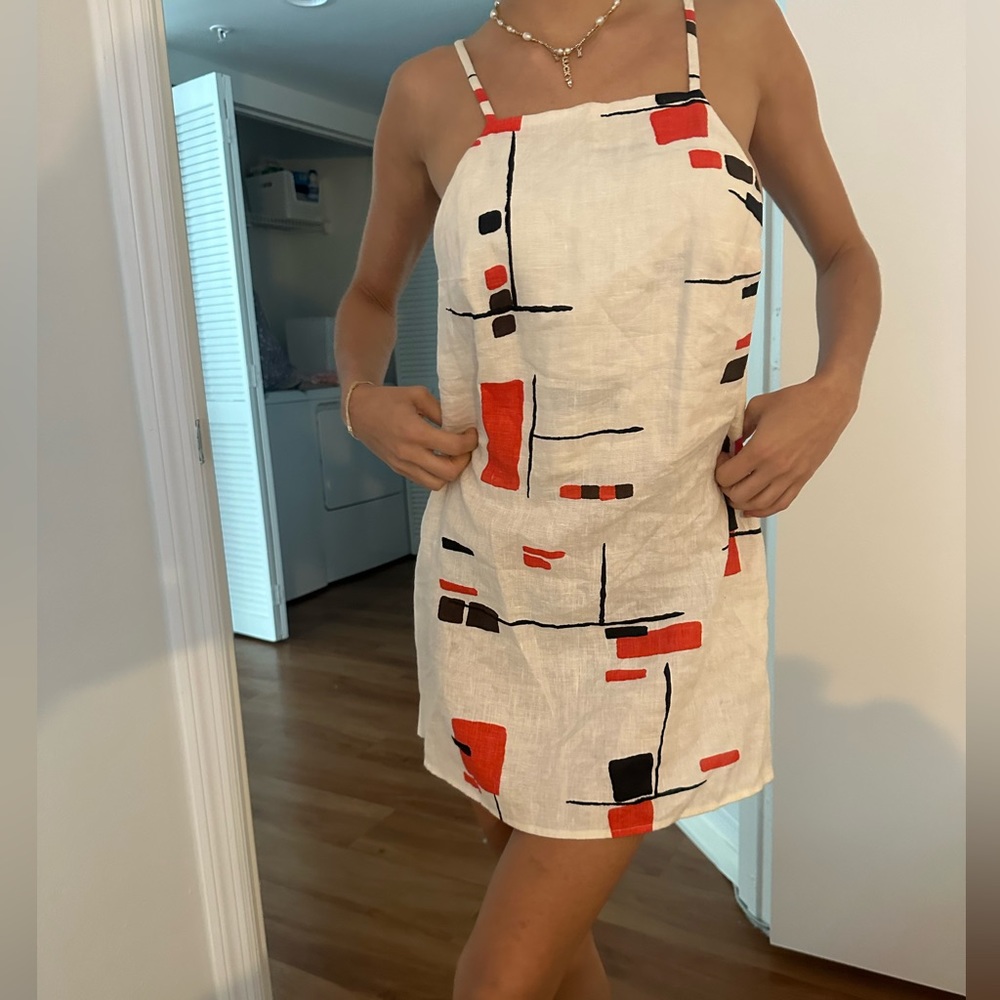 REFORMATION linen dress
